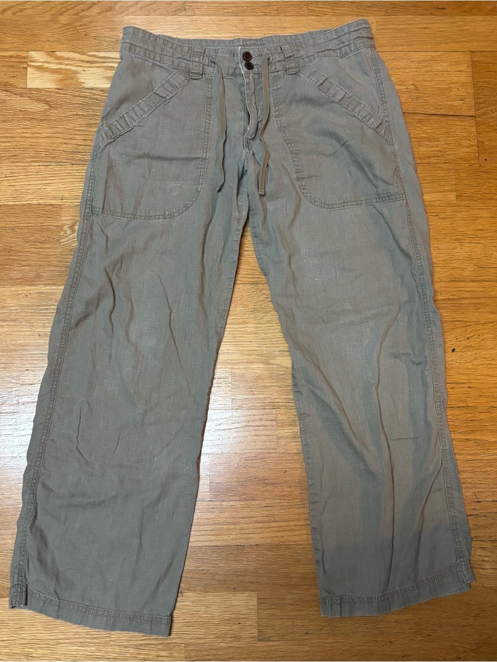 Patagonia Brown Island Hemp Organic Cotton Outdoor Hiking Gorpcore Pant 6S